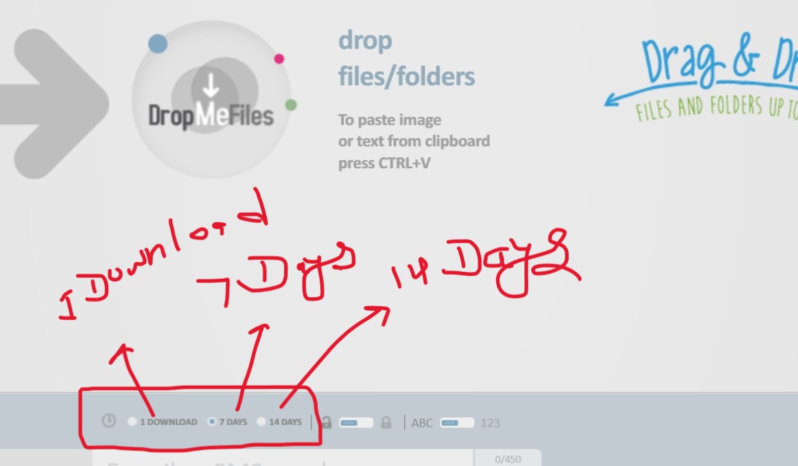 DropMeFiles Files Storage Life