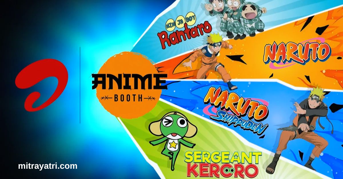 Airtel Anime Booth TV Naruto Shippuden Demon Slayer